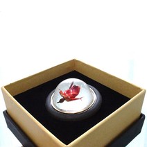 정품 명품스타일 라임톡 장미 핸드폰 그립톡 스마트톡, 블랙