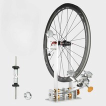 디스크 브레이크 MTB 로드 바이크 휠 정비 자전거, 시계 3개 포함(실버 골드)