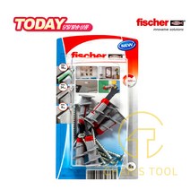 피셔 듀오 블레이드 schrauben 석고보드용 6pcs 앵커 토글앙카 칼블럭 피스 목재 콘크리트 545680 카리스툴