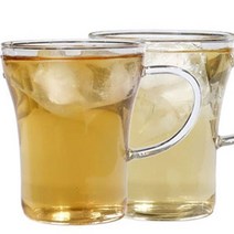 탕비용품 도모 유리 머그잔 250ml 2개 물컵 찻잔 주스컵 녹차 탕비실, 본상품선택