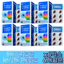 눈사랑루테인500mg 3개월분 뉴테인 루태인 코스트코영양제 30- 50대 루테인 눈건강기능식품 40대, 종근당건강 눈사랑루테인 6개월분-할인가{인기}