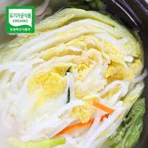 친환경팔도 [생산자직송] 담채원 유기농 백김치 2kg, 단품
