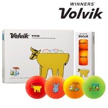 브랜드없음 2021 볼빅 소띠해 에디션 3pc 골프공/볼 12알_1더즌, 선택완료, 흰소_1더즌(12알)