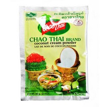 태국 차오타이 코코넛크림파우더 분말가루 베이킹 간식 재료 coconut cream powder 아시아마트, 60g, 1개
