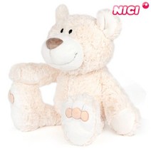 니키 베어 댕글링 봉제인형, 25cm, 베이지(31089)