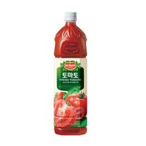 칠성 탕비실 손님대접 가족간식 델몬트 토마토 주스 과즙음료 과일주스 생과일 1.5L 6개, 29세트