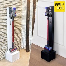 필웰다이슨타입청소기거치대도어수납형, 화이트