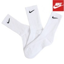 나이키 에브리데이 쿠션 크루 3팩 양말 (SX7664-100), SX7664-100:26(L)