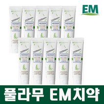 풀라무 EM 치약 무불소, 150g, 5개