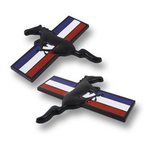 포드 머스탱 크롬 뱃지 엠블럼 2.3 쉘비 GT350, 04. 머스탱블랙 (L), A TYPE