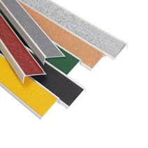 알루미늄 논슬립 SK-62(62x20mm) 2타입(축광 야광) 10Color _몰딩 마루몰딩 바닥타일 타일마감 마감재 꼼꼼이 코너비드 ㄱ자, 검정색, SK-62