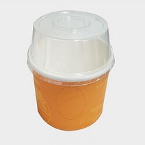 쉬폰컵 원형 디저트용기 베이킹 포장쉬폰 케익컵 미니 뚜껑포함 50개