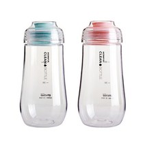 코멕스 클린보틀 어린이집 유치원 물병 물통 380ml, 핑크 380ml