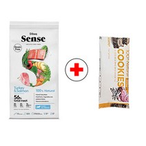 디바크 어덜트용 센스 그레인프리 살몬 앤 청어 강아지 건식사료, 연어, 1개, 2kg