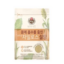 (실온)[백설]브라운자일로스설탕1kg, 1kg, 5개