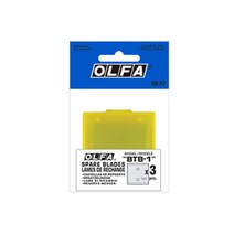 올파 OLFA BTC-1용 스크래퍼날 헤라날 칼날 BTB-1 3개입
