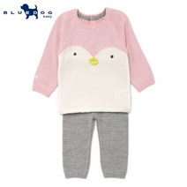 [블루독베이비] (유아) 펭귄KNIT 상하복_47C1261002