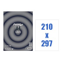 오너클랜 폼텍 분류표기용 라벨 LS3130 1칸 100매 1박스10개, 단품
