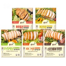 풀토래 냉동 혼합 닭가슴살 5종 10팩_국내산, 1개, 10팩(각각 2개씩)
