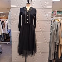 뉴코아아울렛(여성) 밸리걸 NC08 레이스텍 샤 니트원피스 392880