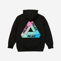 [정품] 팔라스 옴브레 트라이퍼그 후드 블랙 - 23SS Ombre Tri-Ferg Hood Black 1046116