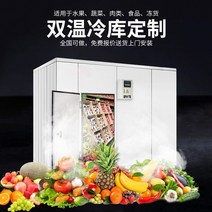 냉동기 급냉고 냉장창고 저온저장고 냉장고 소형, 3 이중 온도 라이브러리 사용자 정의
