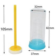 정원 용품 여왕벌 레이블 병 양봉 장비 비옥 퀸 마크 플라스틱 플런저 꿀벌 마커 도구 1 Pc, [01] 파란, [01] M