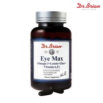 성인 직장인 종합영양제 닥터브라이언 아이맥스 오메가3 루테인 아연 비타민A E 60캡슐