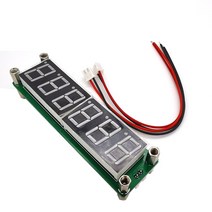 주파수계수기 디지털 RF 주파수 측정기 카운터 테스터 검출기 6 자리 0.1MHz ~ 65MHz DC 8V 15V PLJ-6LED-A, [03] Green