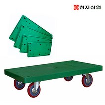 짐파레트 밀바 밀차 천지산업 무핸들대차 소형