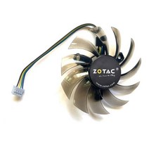 Cooler 75MM 4PIN GA81S2U T128010SU DIY GPU 팬 GTX970 ZOTAC GTX 660Ti 부스트 970 기가 바이트 670 680, 02 For ZOTAC FAN