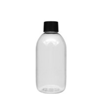 PET-롱탄200ml(1개입) 페트병 투명용기 플라스틱병, 블랙