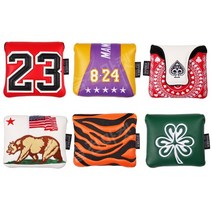 seul 아이언통커버 보호 가죽 클럽 캐릭터 헤드, F