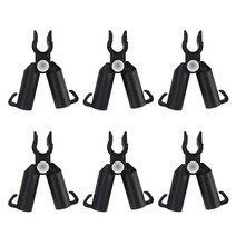 5pcs 식물 지원 천막 기둥 a 형 고정 클립 식물 접목 스테이크 커넥터 등반 포도 나무 브래킷 정원 액세서리, 8mm