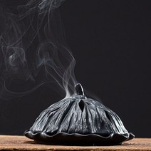 원버너플레이트 캠핑 그리들 고화력 버너 연근 접시 향 모기 가정용 세라믹 일본 연꽃 잎 백단향, 02 B