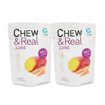 위너리스 청정원 편의점간식 츄앤리얼 고구ㅁr츄60g x 2봉, 고구마츄60g