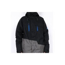 686 보드복 자켓 남성 Geo Insulated Snowboard Jacket (L) Black Colorblock L9W124-BLK