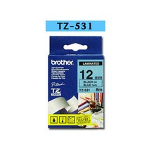 PGM^*^몰(브라더) TZ-테이프 TZ-531 12mm 라벨스티커 다용도 프린터 마스킹 라벨기 제본^*췤pgm, a*^*옵션없슴