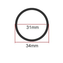 각파이프 각관 외경 34mm 내경 31mm30mm 304 스테인레스 스틸 튜브 정밀 파이프 공차 0.05mm, 34x1.5mm+50cm