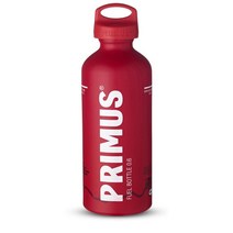 Primus liquid stove fuel bottle hiking gasoline aluminum flask petrol canister, 0.6L