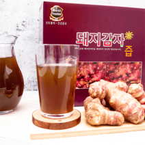 건강더한 국산 자색돼지감자즙 110ml 30팩