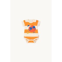 TINYCOTTONS(타이니코튼) - 레저 스트라이프 바디수트 아기옷신생아바디슈트(스페인)