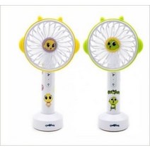 선풍기 소량 신비아파트 LED 휴대용 핸디 창고정리, 상세페이지 참조