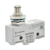 HY-P701A 마이크로 스위치 누름 ON OFF 리미트 도어 센서 250V 10A 한영넉스, 1개입