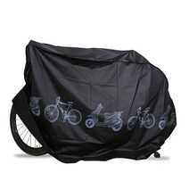 오토바이 자전거 방수커버, 블랙, 1개