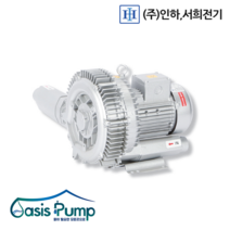 인하전기 IHB-302 1.5 마력 삼상 2단 링 브로와 브로워 블로워 갓형필터포함