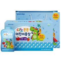 본데이즈 디노 튼튼 어린이 홍삼, 36포, 1박스
