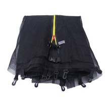 트램펄린 트램폴린 에어 바운스 점핑 머신 68 피트 야외 보호망 어린이 부상 방지를위한 낙하 방지 안전망 보호망 울타리, 8피트