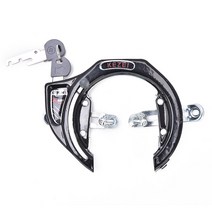 자물쇠 자전거 오토바이 PC 자전거 자물쇠 컴퓨터 열쇠를 가진 산 방지 강철 사슬, [02] Black