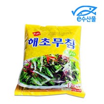 e수산물 해초무침 2kg 다시마 미역줄기 톳 해초샐러드 바로 먹는 상품 버무려 무쳐져 있는 해조류